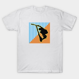 Stunt scooter deck grab T-Shirt